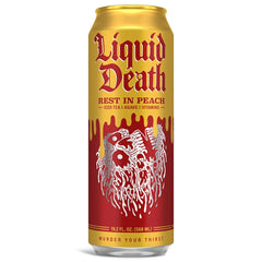 Liquid Death Rest in Peach Tea Single, 19.2 FZ