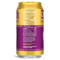 Liquid Death Iced Tea - Slaughter Berry (Raspberry-Flavored Black Tea), Less Sugar*, Boost of Caffeine, B Vitamins, No Artificial Sweeteners, 12 Fl Oz (Pack of 12)