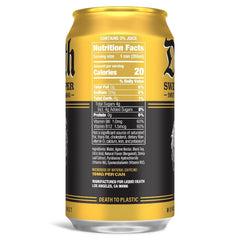 Liquid Death Iced Tea - Sweet Reaper (Black Sweet Tea), Less Sugar*, Boost of Caffeine, B Vitamins, No Artificial Sweeteners, 12 Fl Oz (Pack of 12)