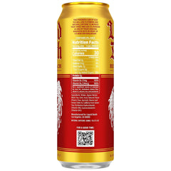 Liquid Death Iced Tea - Rest In Peach (Peach-Flavored Black Tea), Less Sugar*, Boost of Caffeine, B Vitamins, No Artificial Sweeteners, King Size 19.2 Fl Oz (Pack of 12)