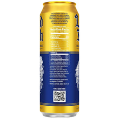 Liquid Death Iced Tea - Dead Billionaire (Black Tea/Lemonade), Less Sugar*, Boost of Caffeine, B Vitamins, No Artificial Sweeteners, King Size 19.2 Fl Oz (Pack of 12)